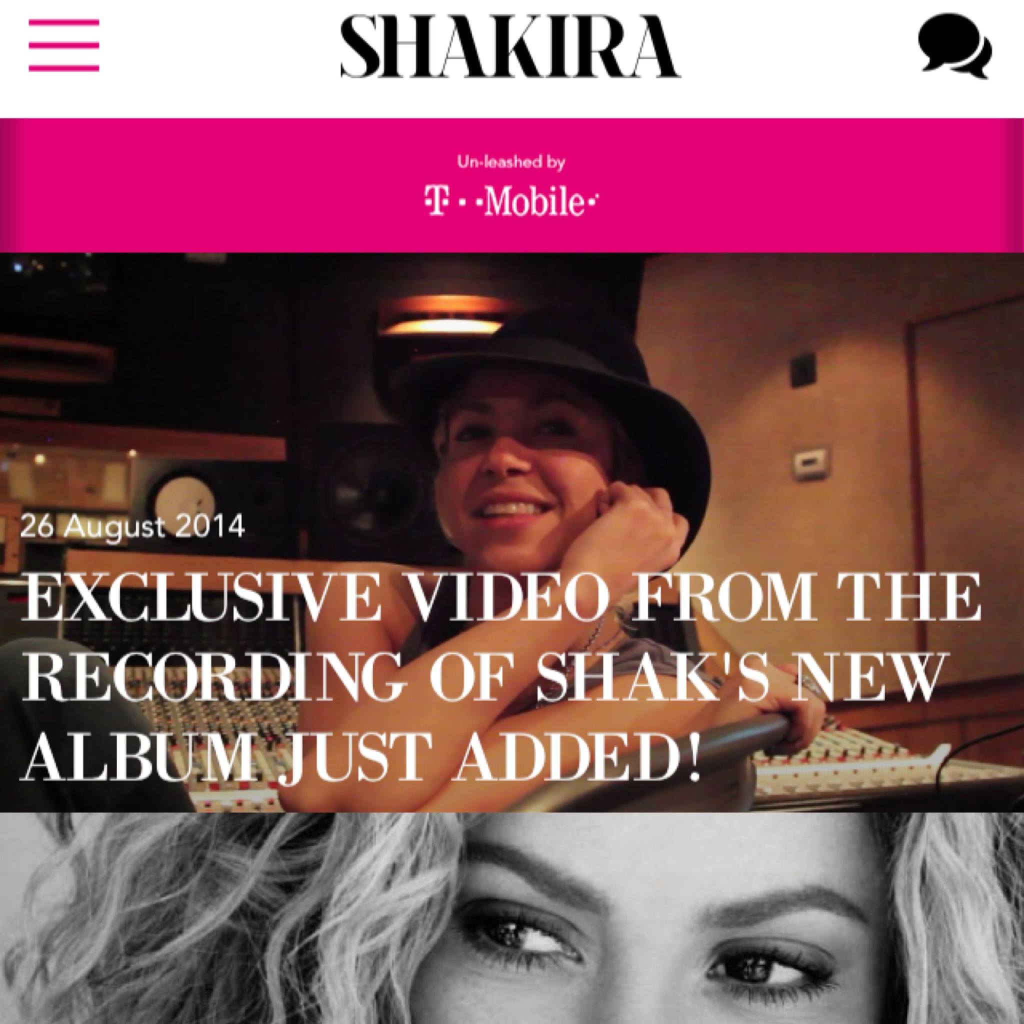 10655189_10152768016039560_896445938641464580_o Shakira publica bastidores da gravação de novo álbum