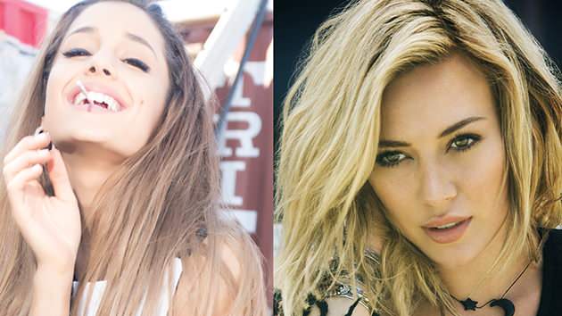 GrandeDuffY7 Ariana Grande e Hilary Duff cantarão no “X-Factor Austrália”