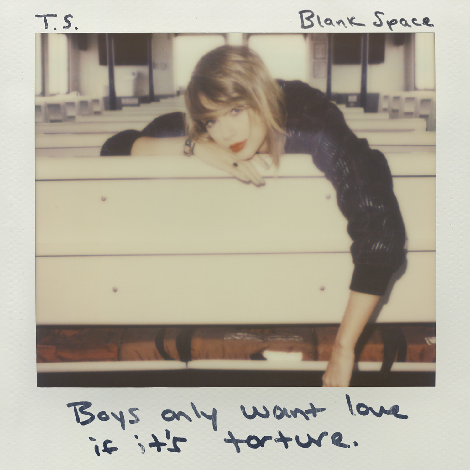 Taylor-Swift-Blank-Space- Confira a capa do single "Blank Space", da Taylor Swift