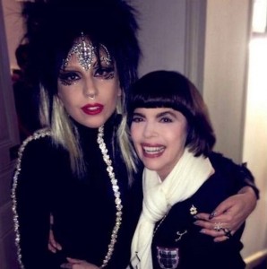 lady gaga mirellie 2 Lady Gaga quer fazer parceria com cantora francesa Mireille Mathieu