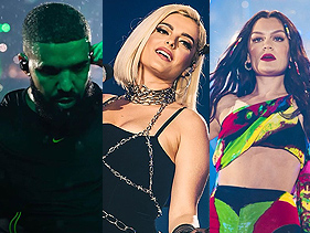 Drake Bebe Rexha e Jessie J são os artistas mais comentados no Twitter