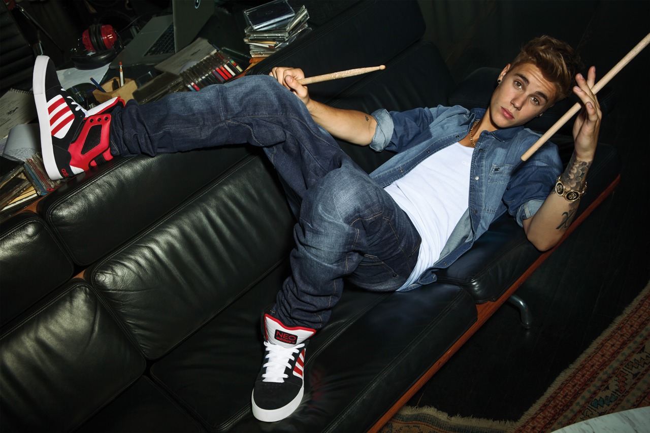 Adidas neo justin clearance bieber