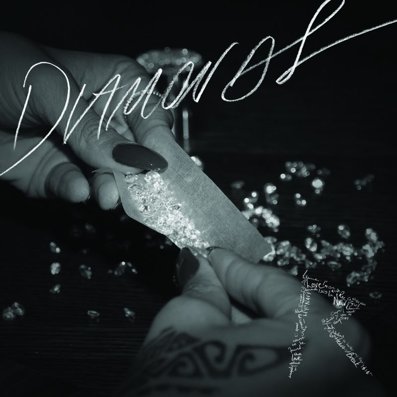 Capa de "Diamonds", single de Rihanna. Foto: Divulgação