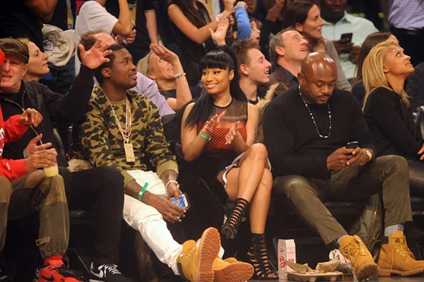 Nicki Minaj e Rihanna assistem a jogo de basquete em Nova York - POPline