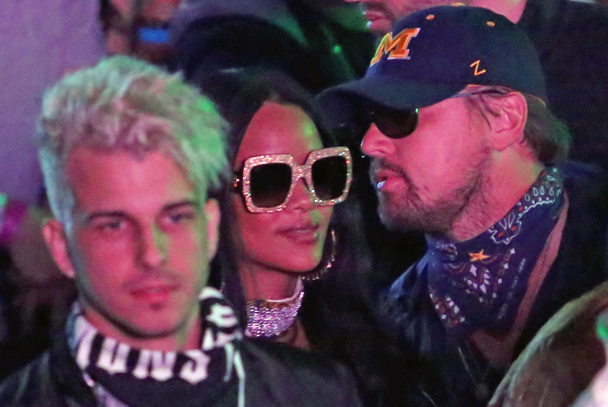 Rihanna E Leonardo Dicaprio São Fotografados Juntos Em Festival