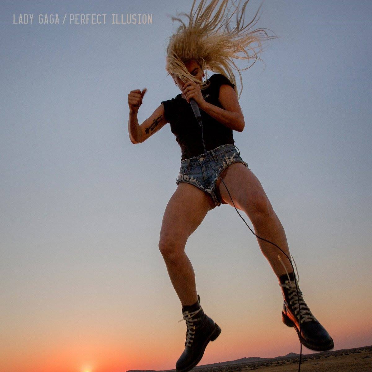 lady gaga perfect illusion cover