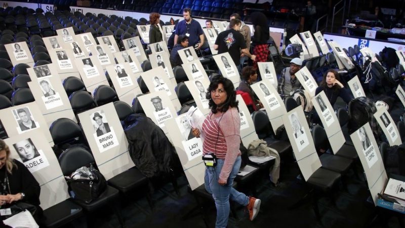59th Annual Grammy Awards - preparations, Los Angeles, USA - 09 Feb 2017