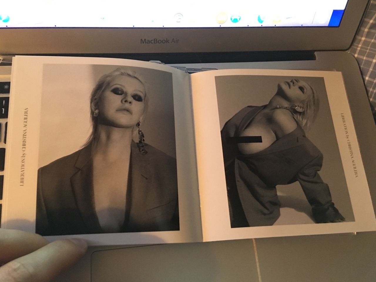 Fotos Christina Aguilera Ousa No Encarte Do álbum “liberation