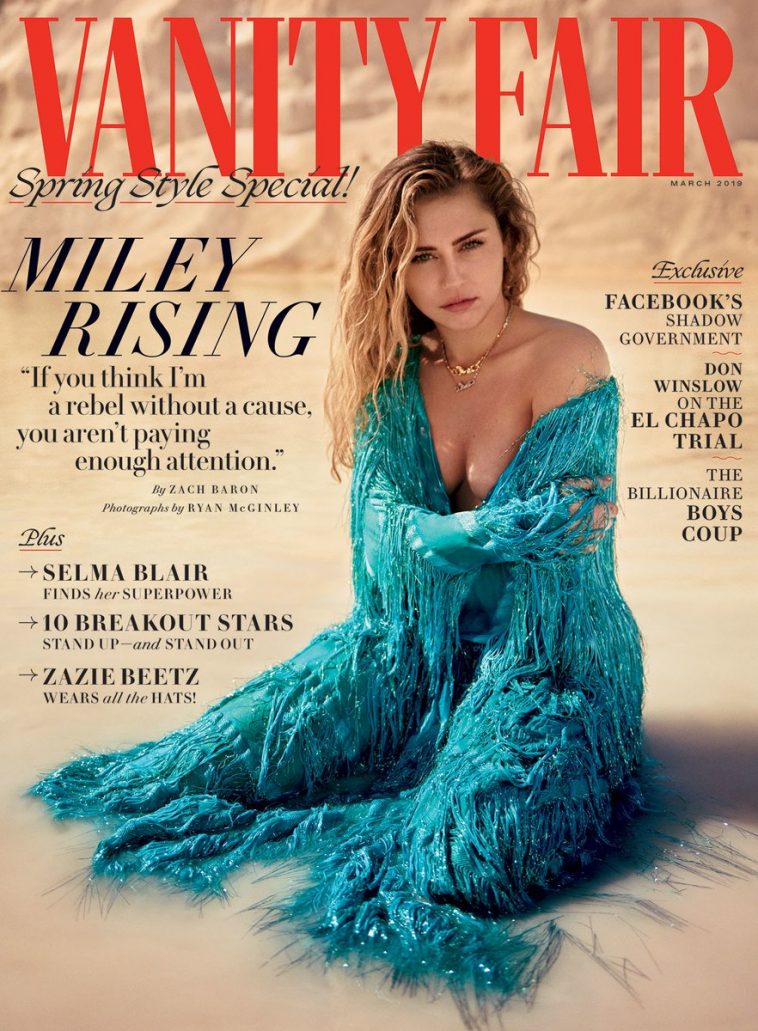 Miley Cyrus Mostra Parcialmente Os Seios Na Vanity Fair Veja Fotos E Trechos Da Entrevista