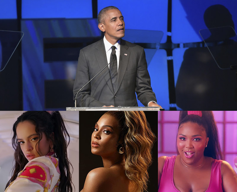 Barack Obama faz playlist com suas músicas favoritas de 2019 e surpreende  citando Rosalía, Beyoncé e Lizzo