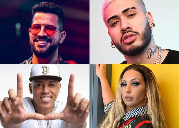 Lista Mostra Os 100 Maiores Artistas Do Funk Da Década Nas Rádios Popline 6003