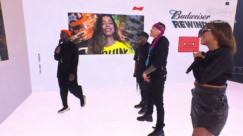 Black Eyed Peas conversa com Anitta na #BEPBudRewind