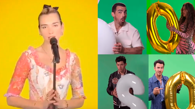 Dua Lipa, Jonas Brothers e Karol G se apresentam no especial Graduate Together