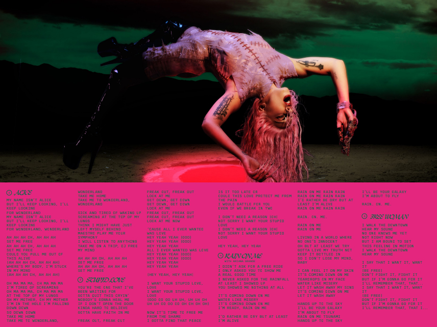 Encarte Lady Gaga Chromatica