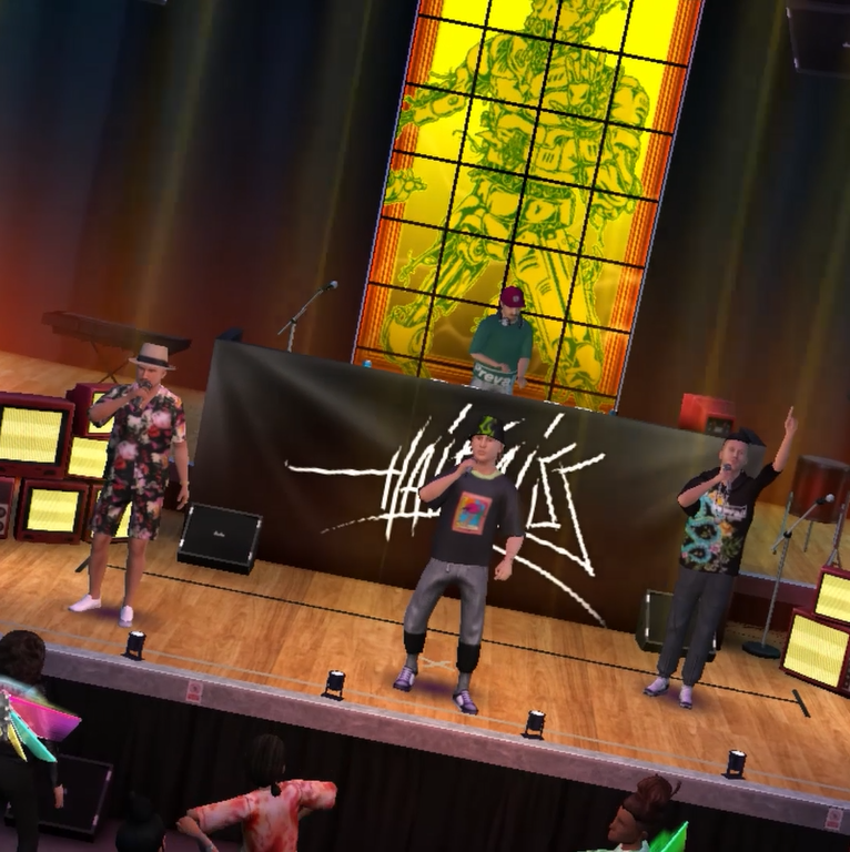 Haikaiss fez o primeiro show virtual de rap nacional dentro de um game (Foto: Divulgação/InPress Assessoria)