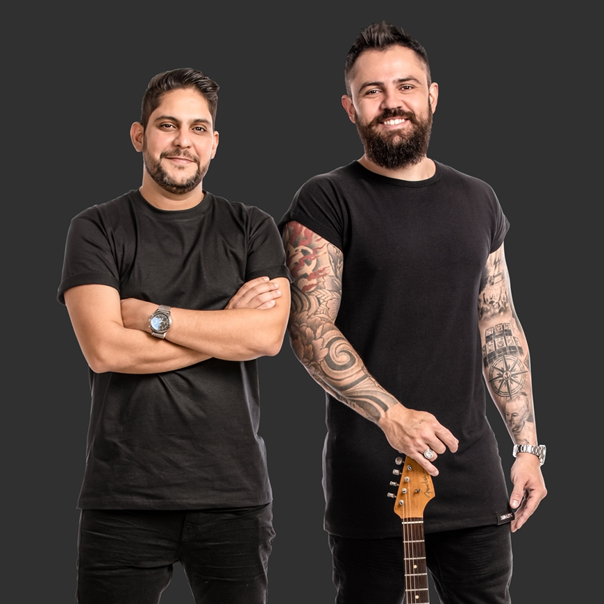 Jorge e Mateus prometem música e mais interação comos fãs em terceira live (Foto: Rubens Cerqueira)