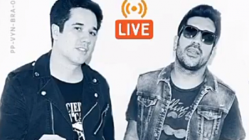 Rogério Flausino e Sideral cantam sucessos de Cazuza em live (Foto: Reprodução/Instagram)