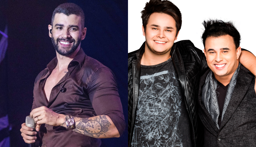 Gusttavo Lima anuncia live com Matheus e Kauan! Foto: Divulgação