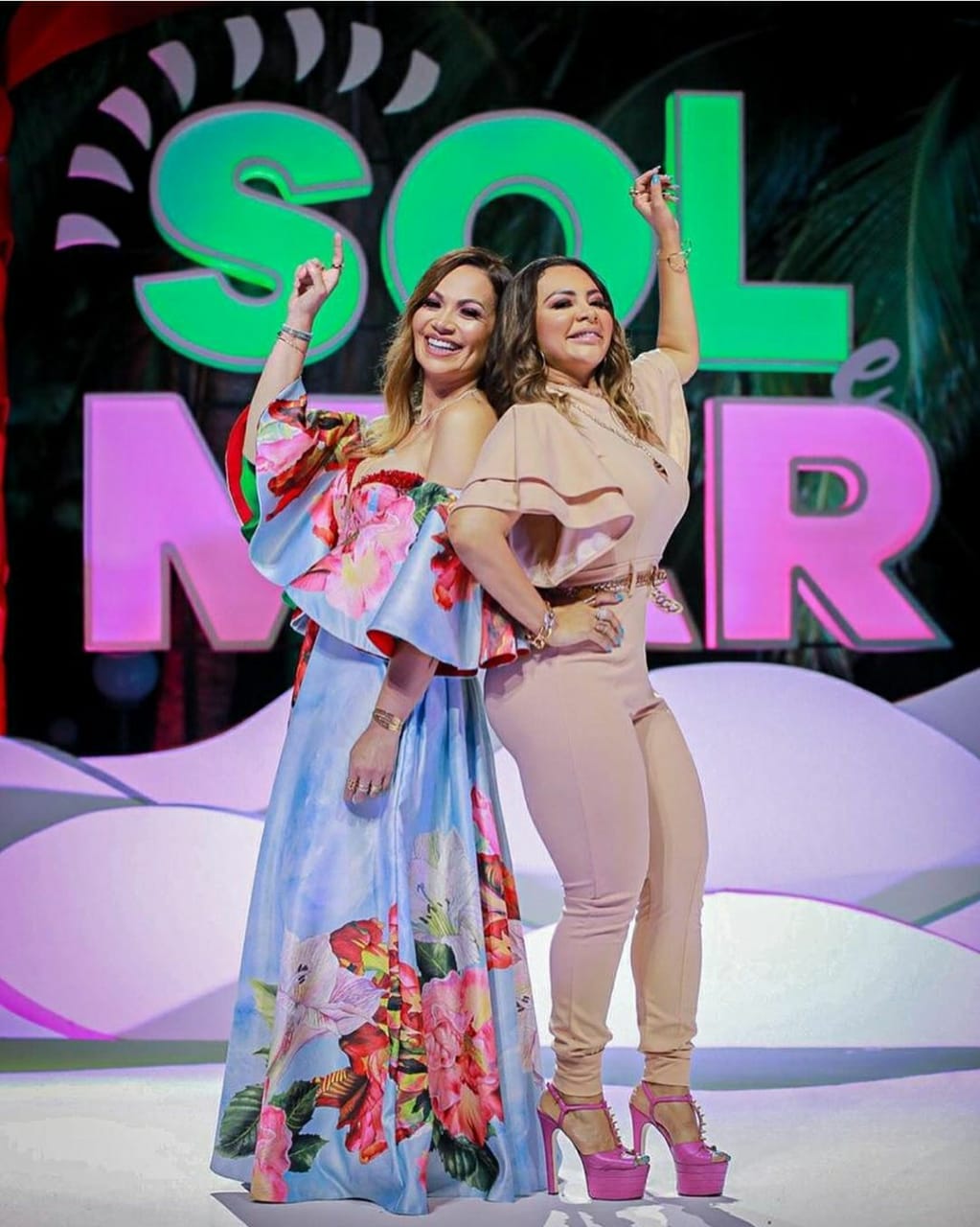 Márcia Fellipe e Solange Almeida entram no top 100 do Spotify com a música "JBL". Foto: Divulgação