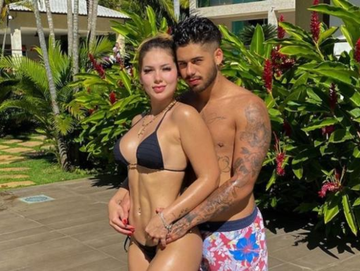 1 semana após assumirem o namoro, Zé Felipe e Virgínia Rodrigues fazem tatuagem juntos. Foto: Instagram. Foto: Instagram