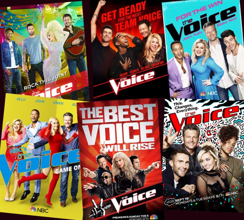 The Voice - Temporadas