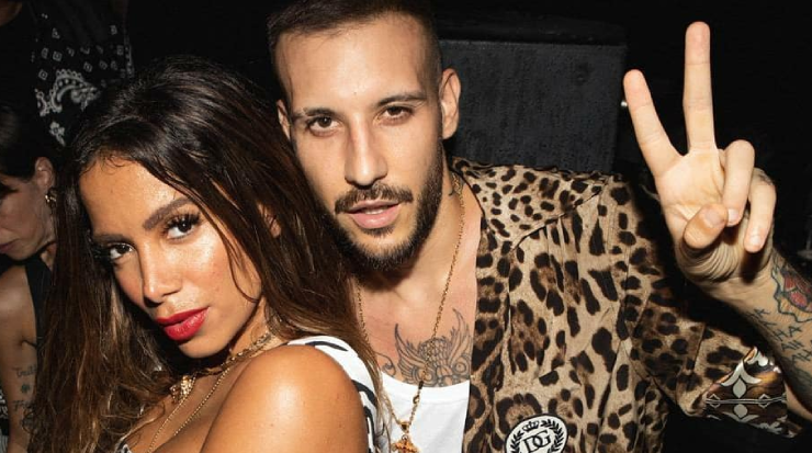 Anitta e Fred De Palma fazem primeira apresentação conjunta de Paloma