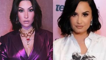Boca Rosa ou Demi Lovato? Bianca Andrade muda o visual e é comparada à cantora. Foto: Divulgação Instagram @bianca / Getty Images