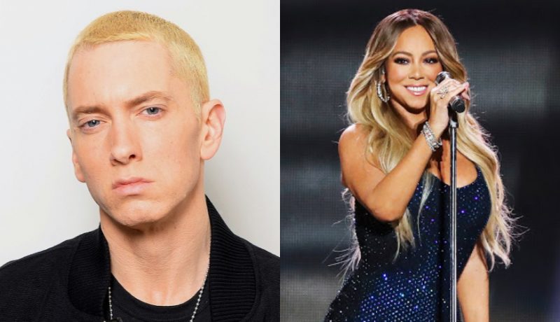 Fãs de Eminem especulam que o cantor revela ejaculação precoce com Mariah Carey na música "The Warning" . Foto: Divulgação/Getty Images