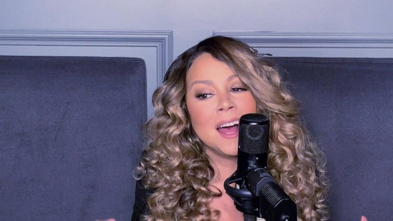 Mariah Carey canta no programa GMA