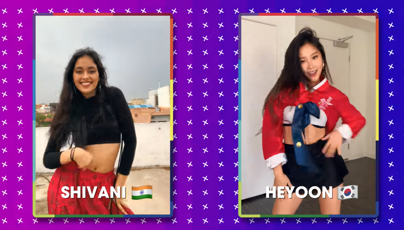Now United: Shivani e Heyoon dançam mash-up de K-Pop e Bollywood