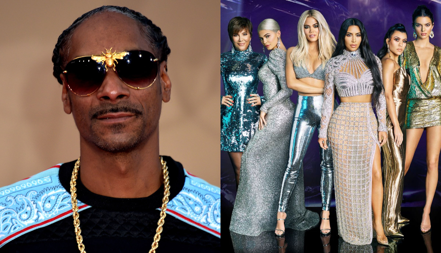 Snoop Dogg revela sentir algo "muito sinistro" na mansão das Kardashians. Foto: Divulgação