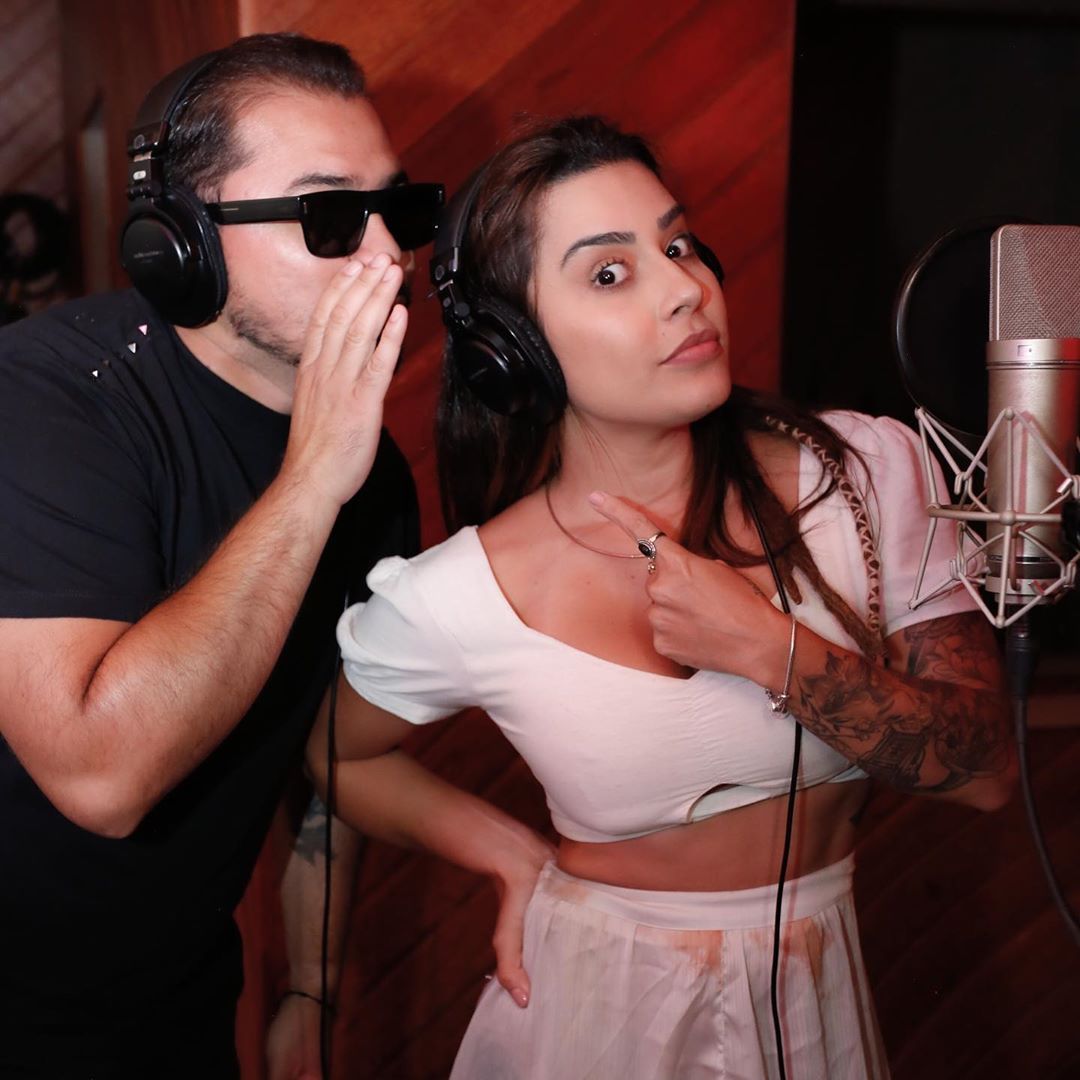 Xand Avião e Lauana Prado gravam música juntos! Foto: Instagram - @xandaviao