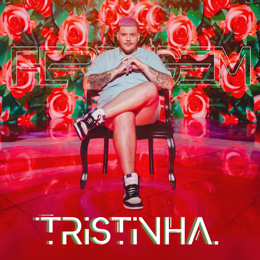 Veja com exclusividade a capa do single "Tristinha", de Ferrugem. Foto: Sandro Mendonça
