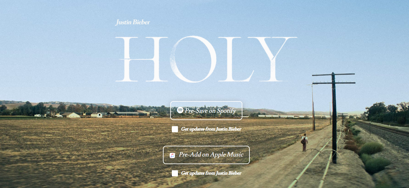 "Holy": Justin Bieber revela título do single