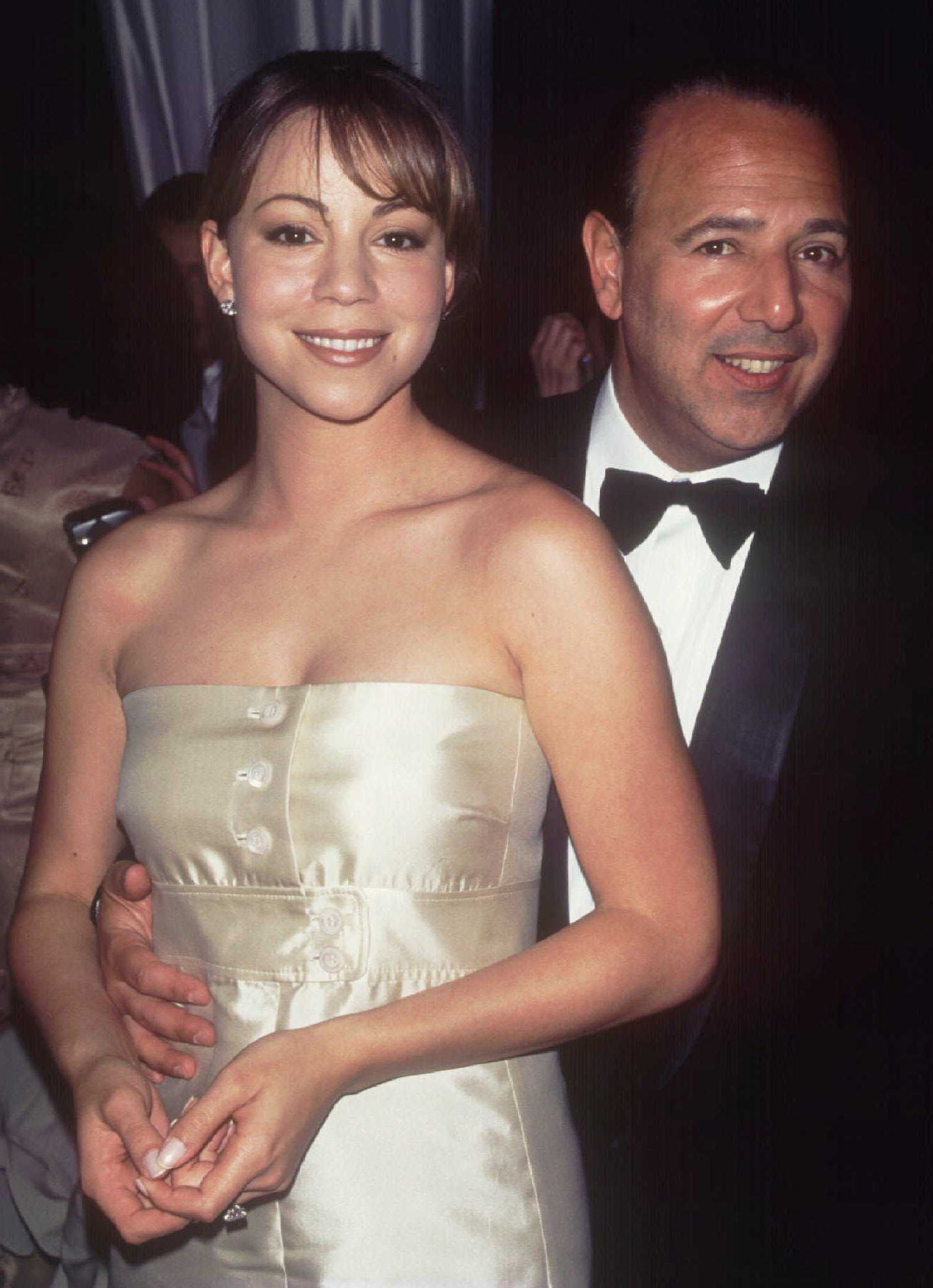 Mariah Carey e o ex-marido, Tommy Mottola. Foto: Getty Images
