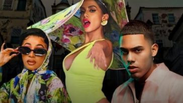 Assista o clipe de "Me Gusta", de Anitta com Cardi B e Myke Towers gravado em Salvador. Foto: Divulgação