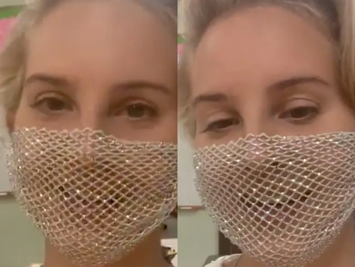 Lana del Rey máscara polêmica