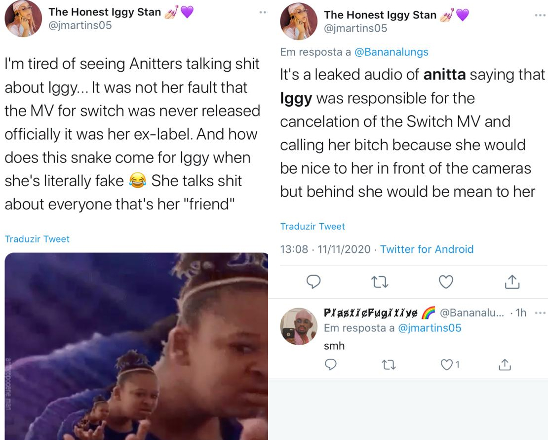 Fãs gringos da Iggy Azalea repercutem áudios da Anitta