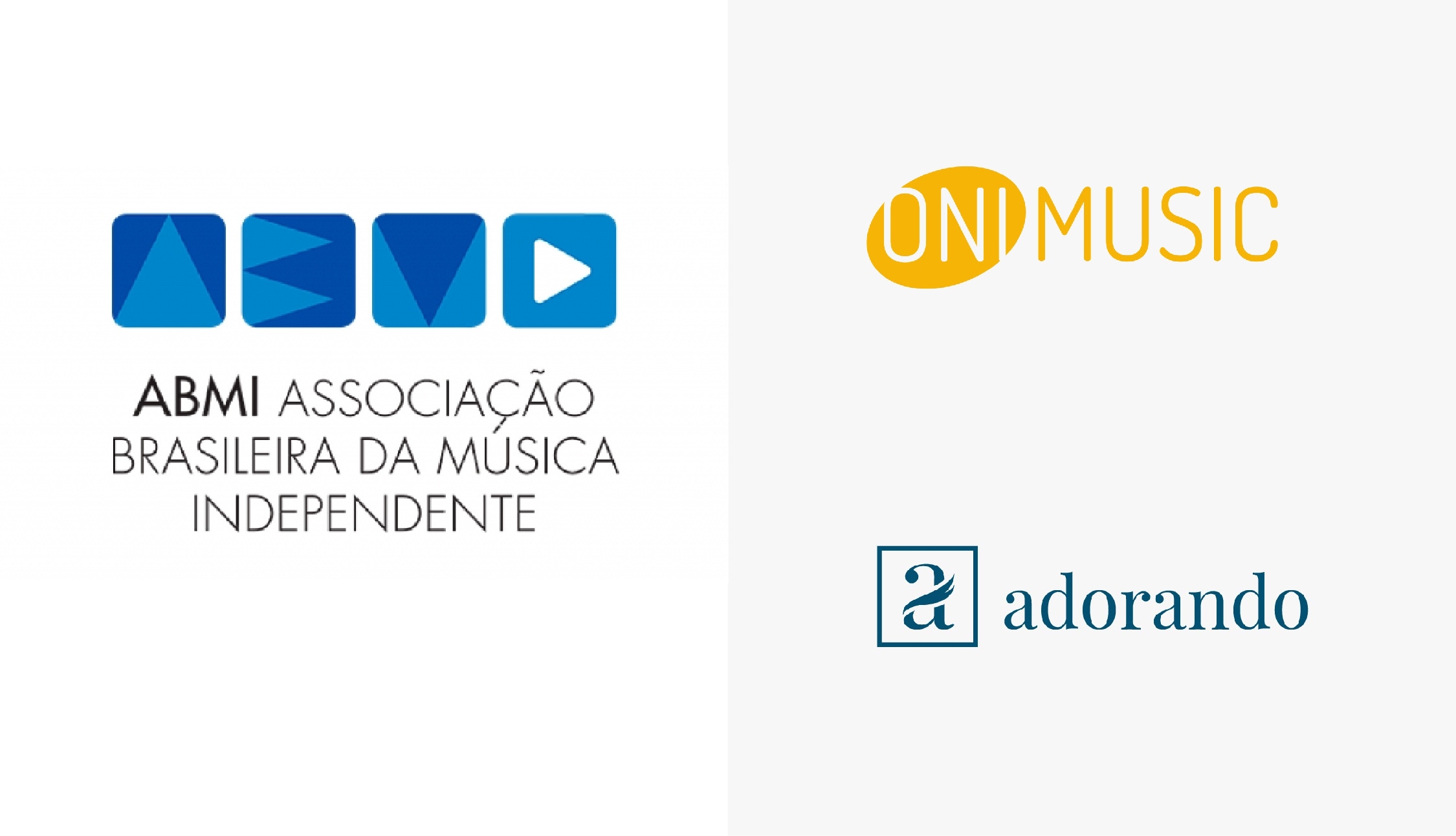 Divulgação/Logo ABMI, OniMusic e Editora Adorando
