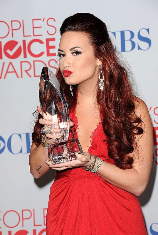 Demi Lovato é cantora premiada