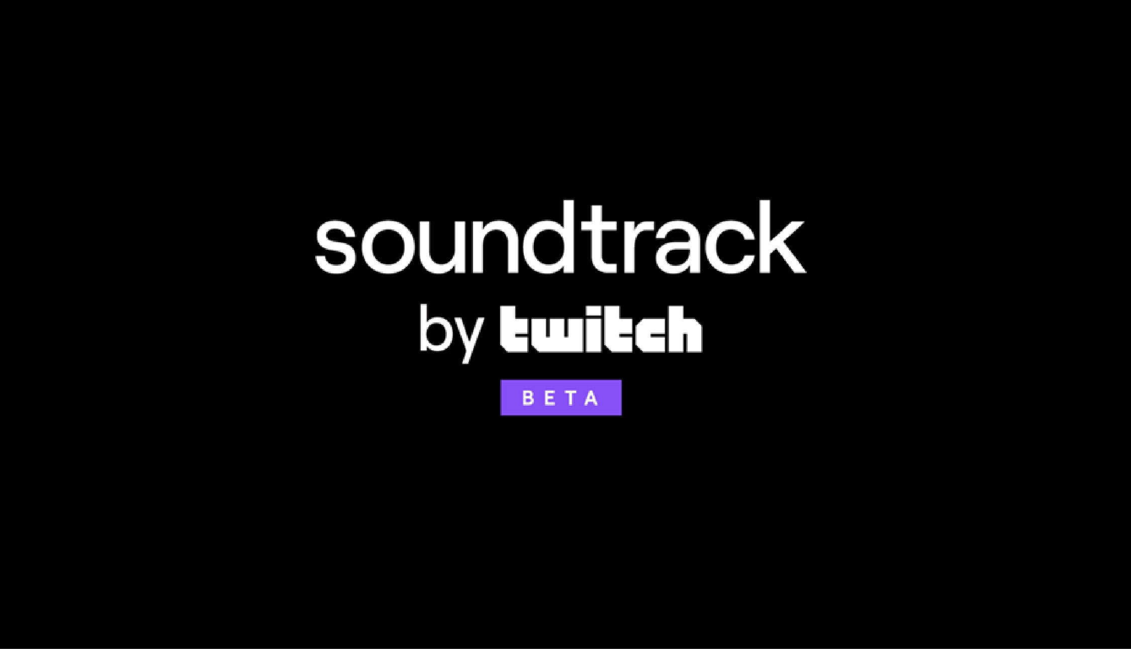 Divulgação/Logo Soundtrack by Twitch
