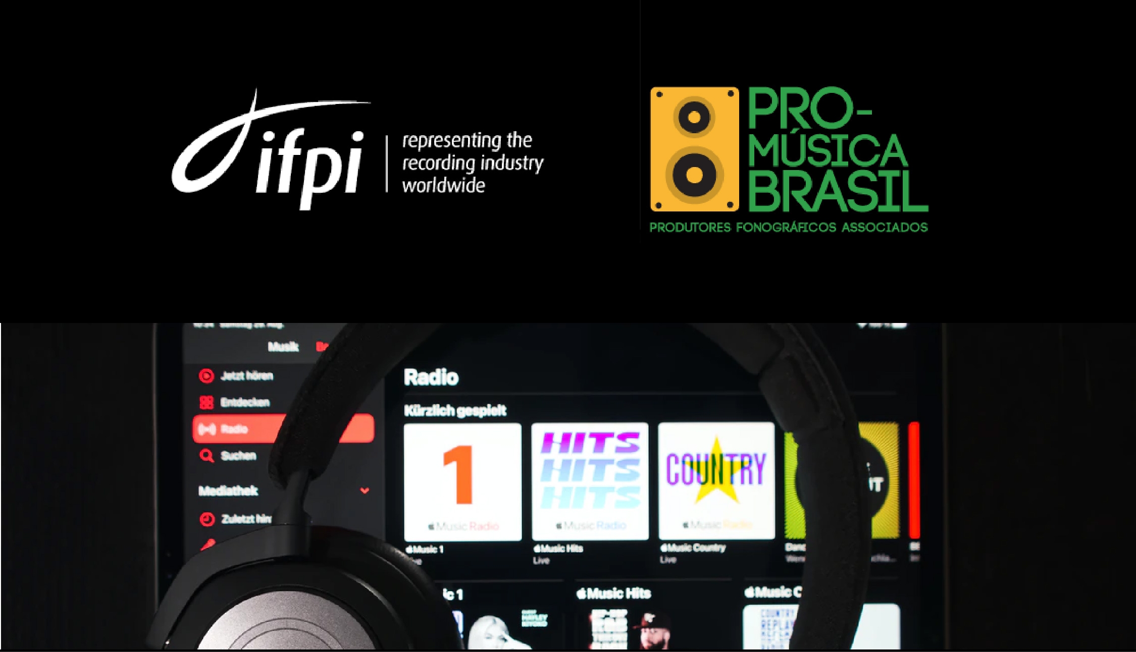 Reprodução/Logo IFPI/Pró-Música