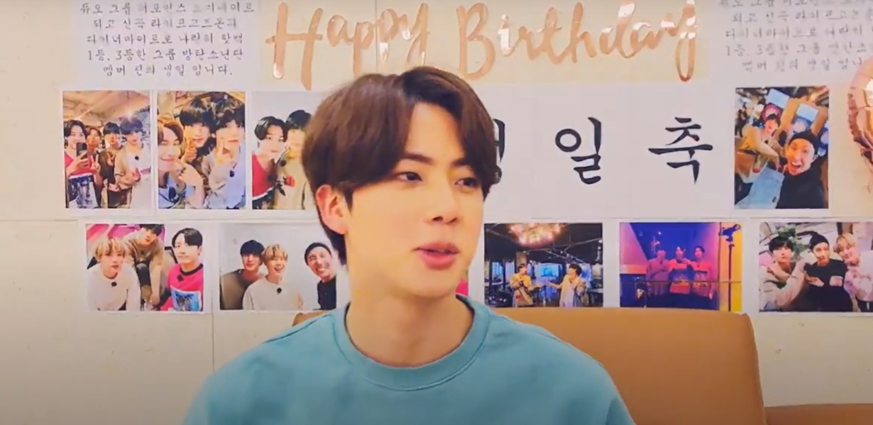 BTS: Jin estava triste no aniversário e V salvou seu dia