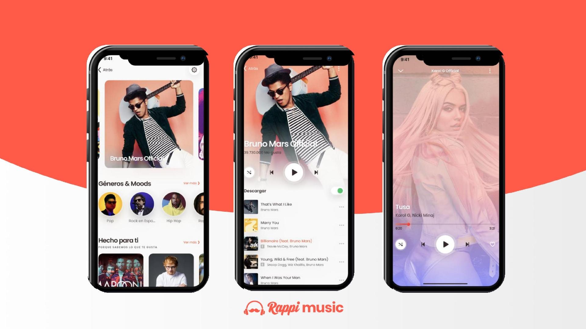 Rappi Music, novo recurso do aplicativo de entregas - Divulgação/Rappi
