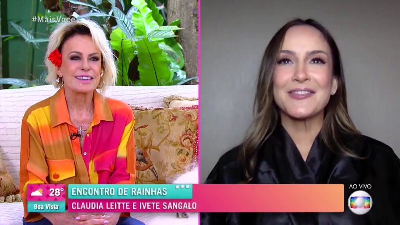 Claudia Leitte está animada para live com Ivete Sangalo