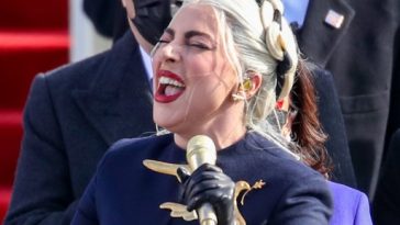 Vídeo: veja Lady Gaga cantando na cerimônia de posse de Joe Biden!