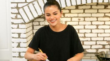 Selena Gomez na culinária