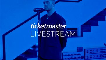 Lançamento do serviço de transmissão ao vivo da Ticketmaster em todo o mundo