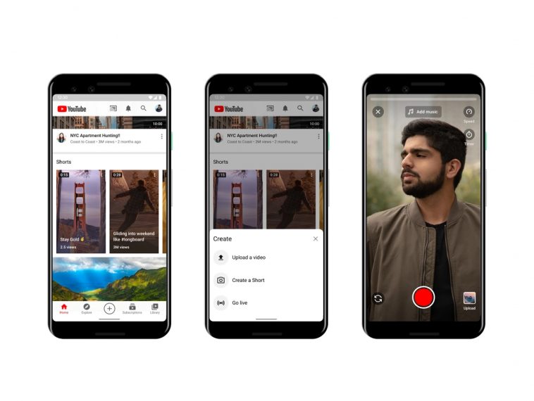 YouTube Shorts, ferramenta semelhante ao TikTok, avança os testes na Índia