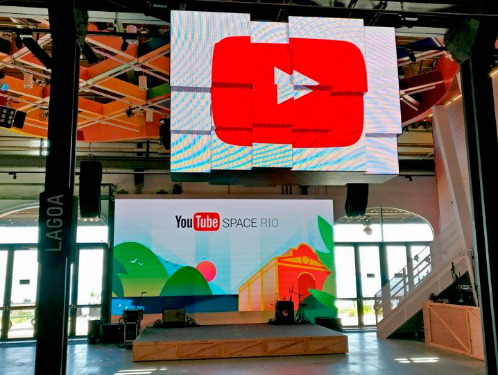 YouTube Space sede Rio de Janeiro é fechada após a pandemia, a companhia adotará formato híbrido